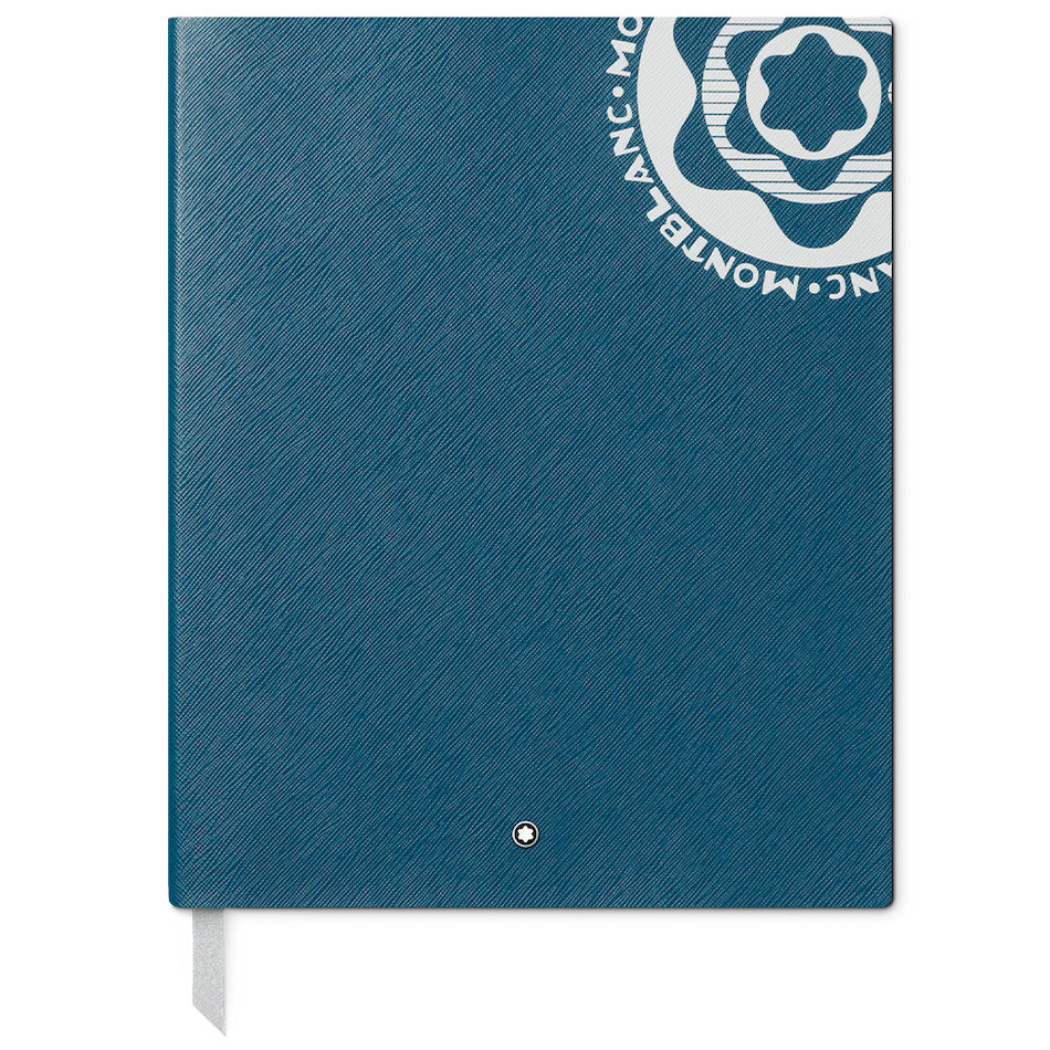 Montblanc Vintage Logo Notebook #149 Large Blue Lined by Montblanc at Cult Pens